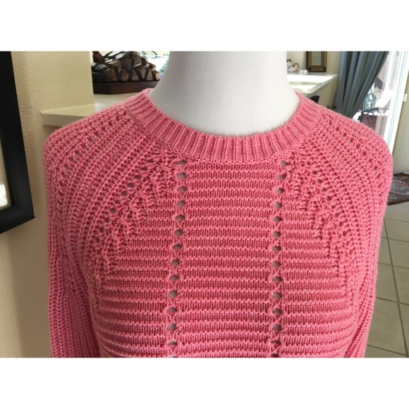 J. Crew Pink Chunky Knit Sweater - Picture 4 of 5
